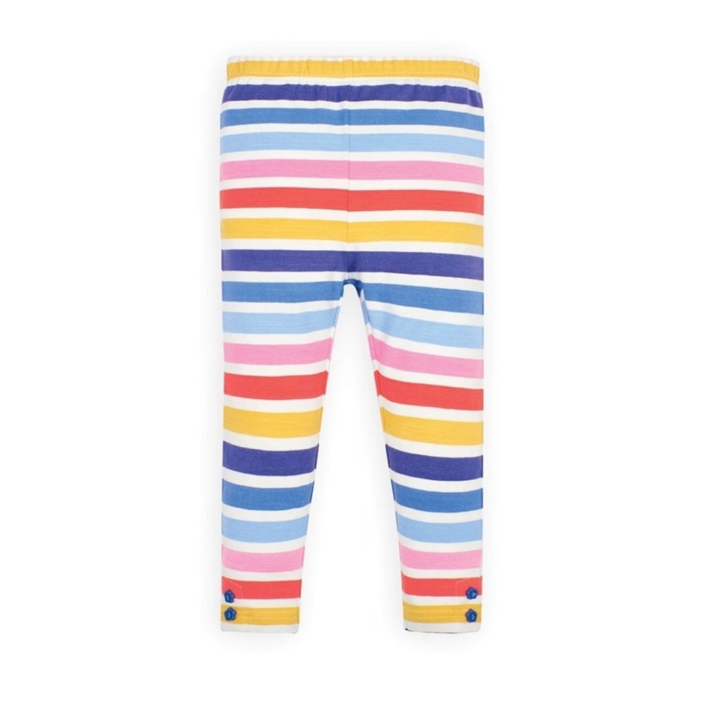 GUC JoJo Maman Multicolor Bebe Striped Leggings
